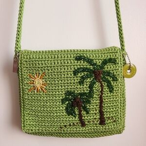 The Sak green crossbody purse